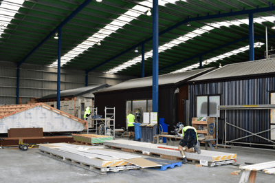 Factory house build - Gallery