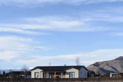 Home in the distance