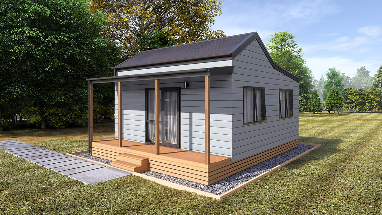 Cottage 1 | 1 bedroom prefab unit | Genius Homes